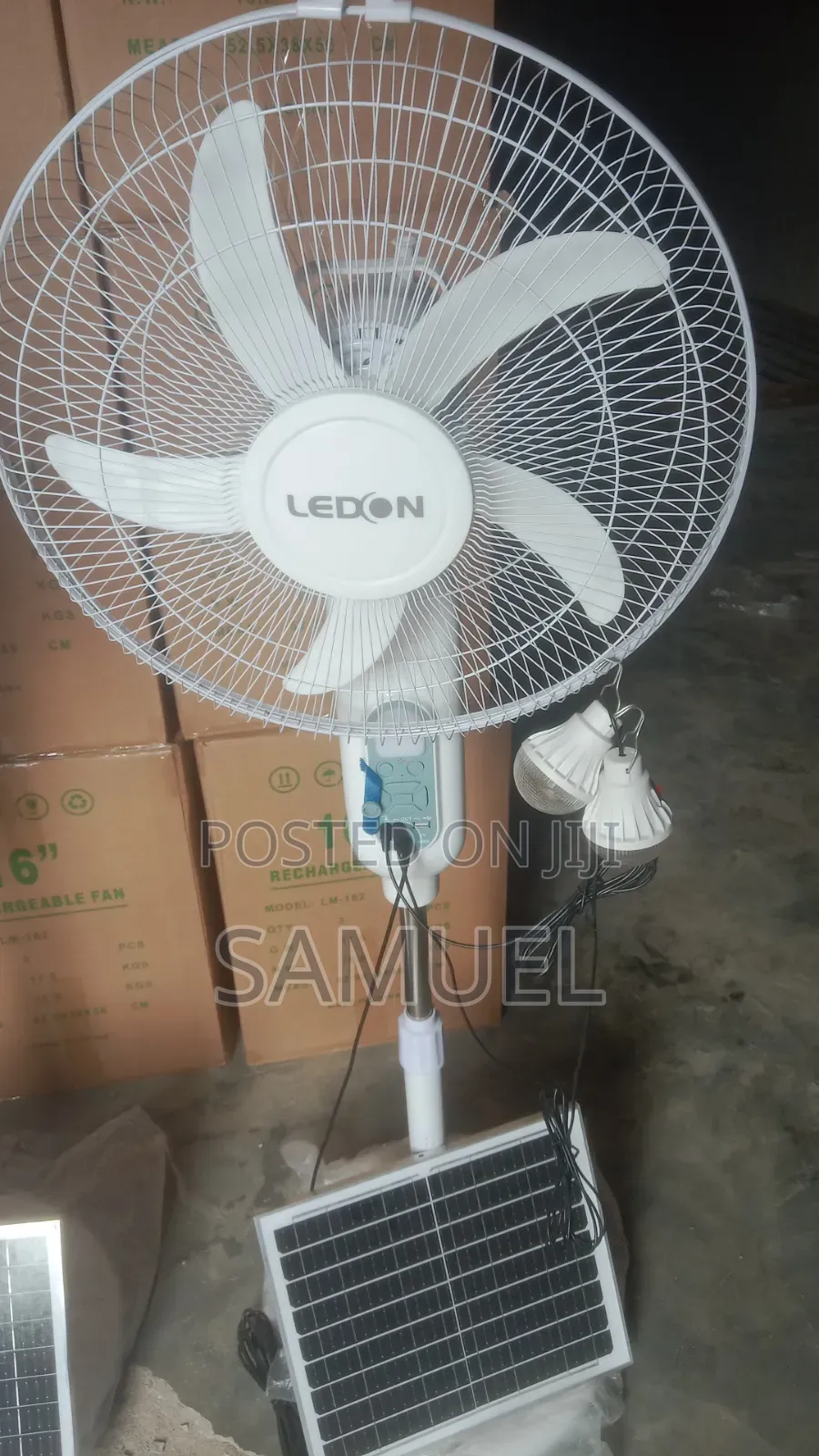 Ledon Solar Fan