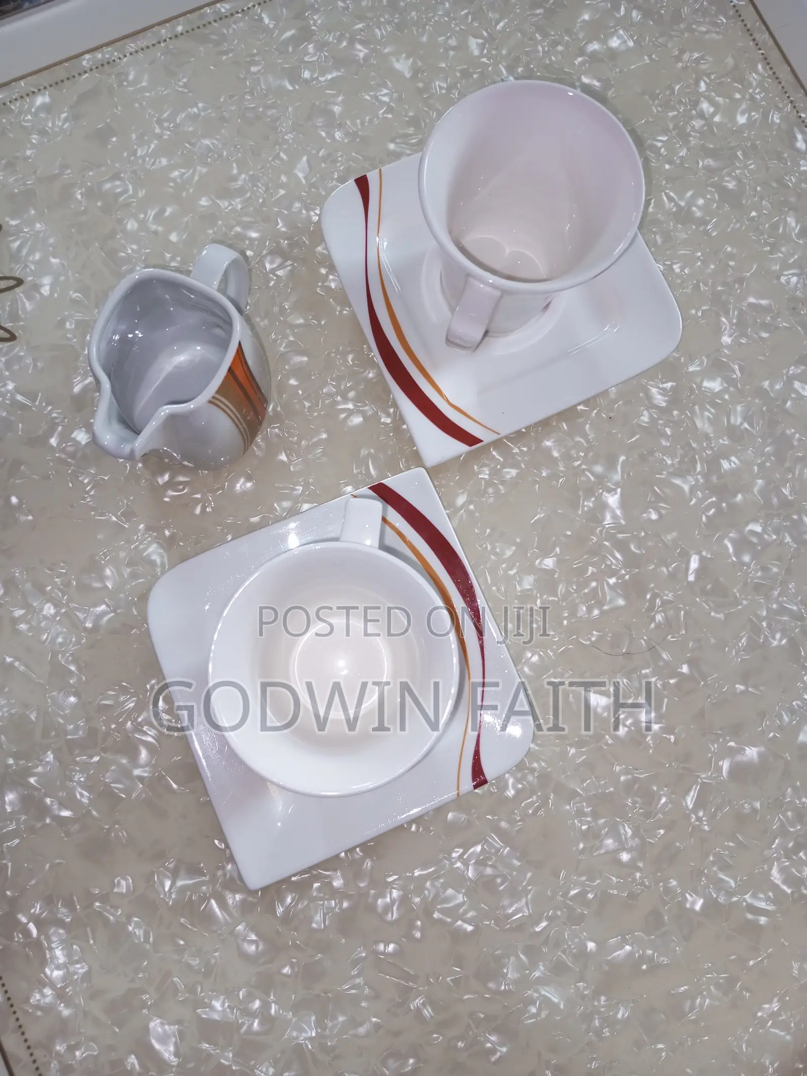 Luxury Ceramic Teacup Set- 2 Piece