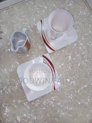 Luxury Ceramic Teacup Set- 2 Piece