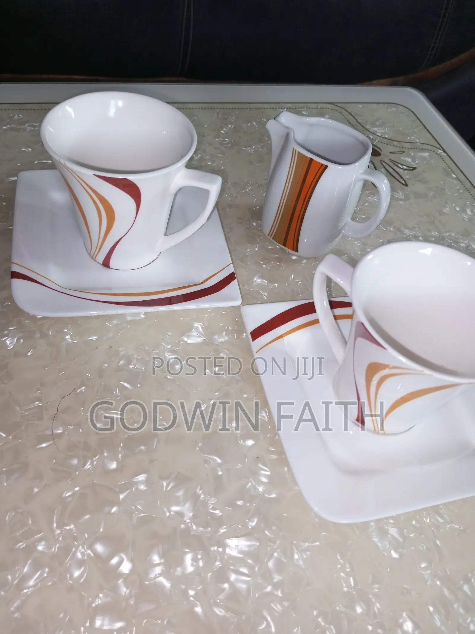 Luxury Ceramic Teacup Set- 2 Piece