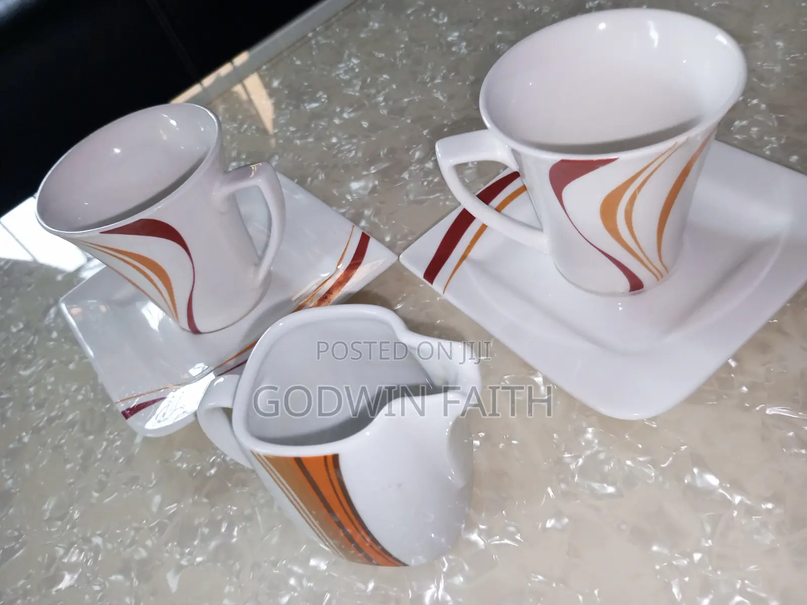 Luxury Ceramic Teacup Set- 2 Piece