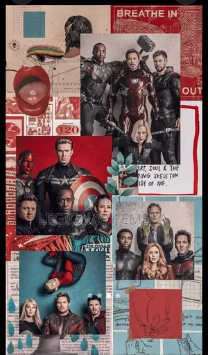 Marvel/Dc and Anime Quotes Posters
