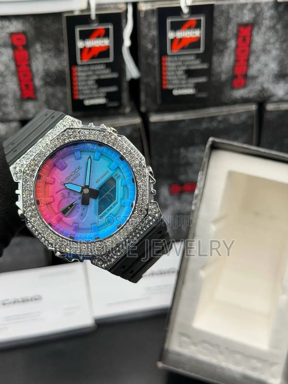 Stoned G Shock Wristwatch