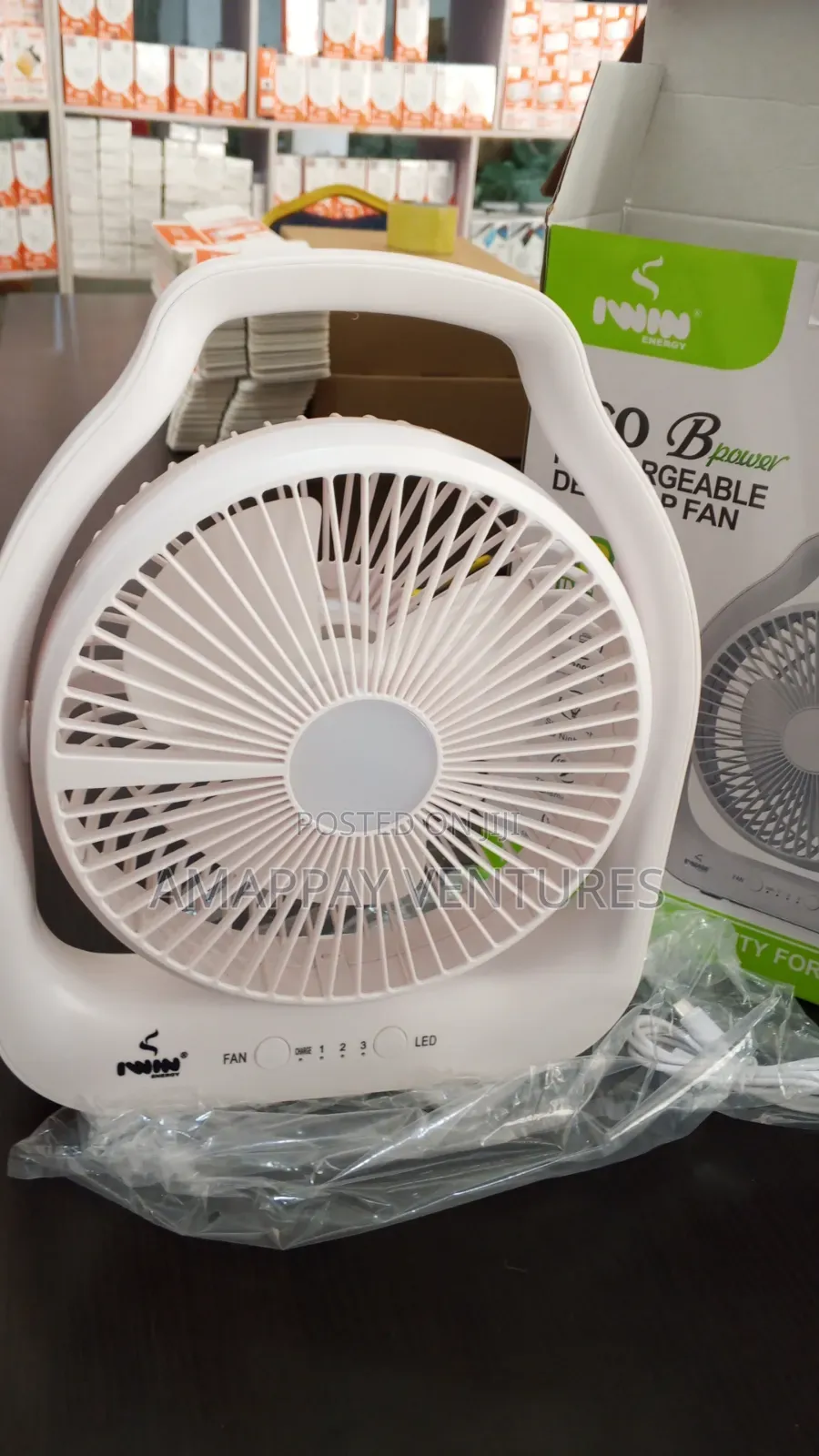 Rechargeable Fan