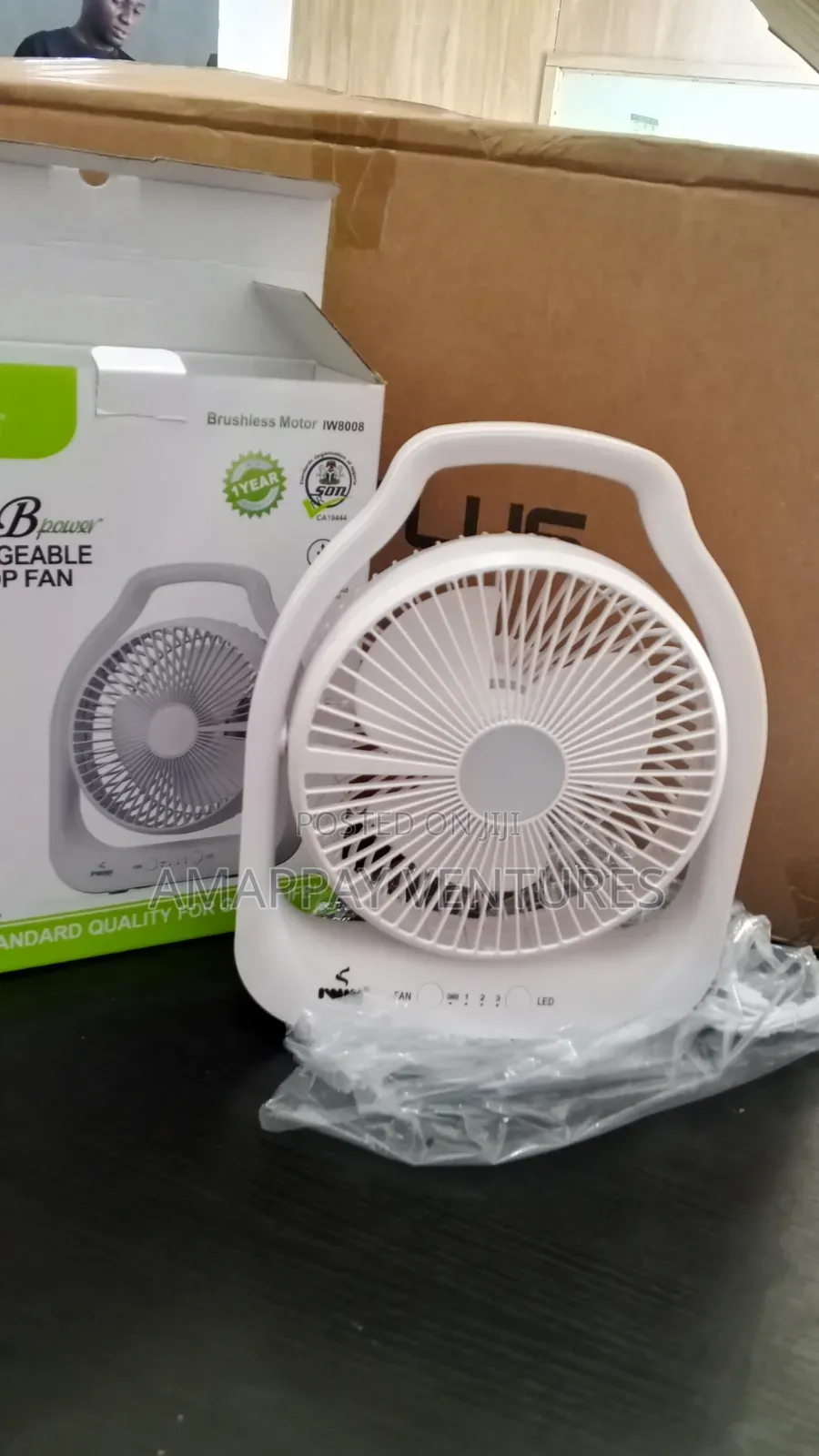 Rechargeable Fan