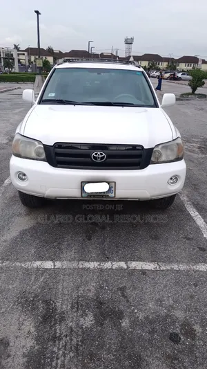Toyota Highlander Limited V6 2005 White