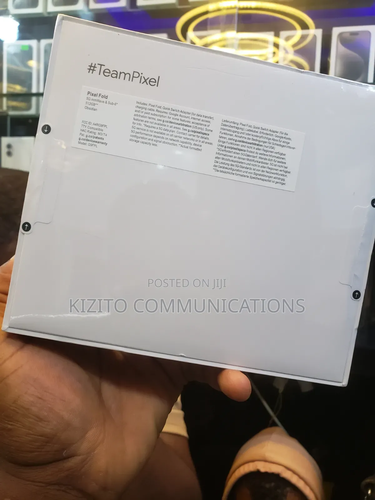 New Google Pixel Fold 512 GB Black