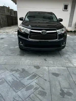 Toyota Highlander Limited V6 4x4 (3.5L 6cyl 6A) 2016 Black