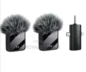 F11-2 Dual Noise Cancelling Wireless Microphone With 3in1 Receiver