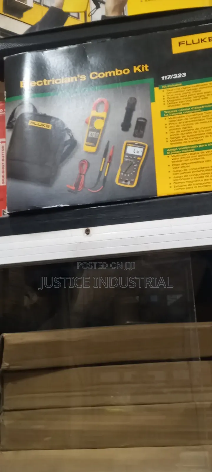Electrical Combo Fluke 117 and 323