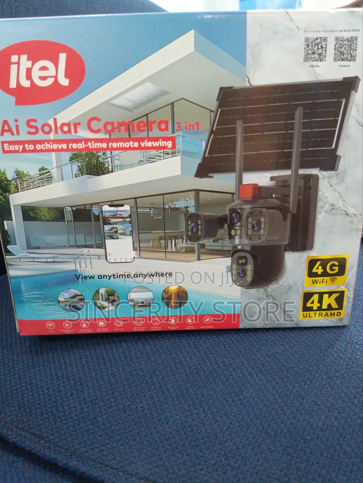 Itel Solar Camera