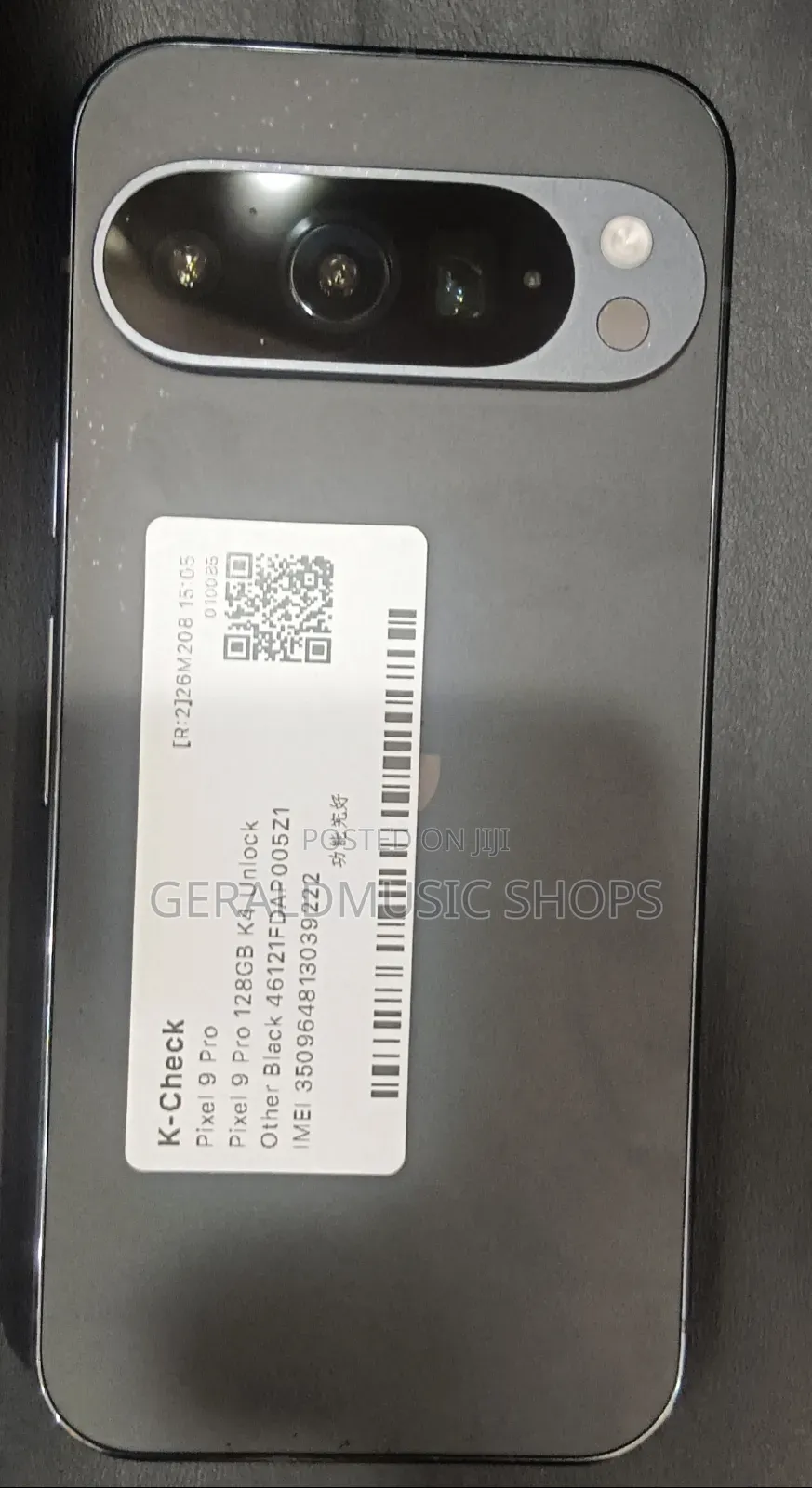 Google Pixel 9 Pro 128 GB Black