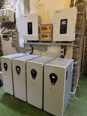 70 Kilowatt Lithium Battery Setup