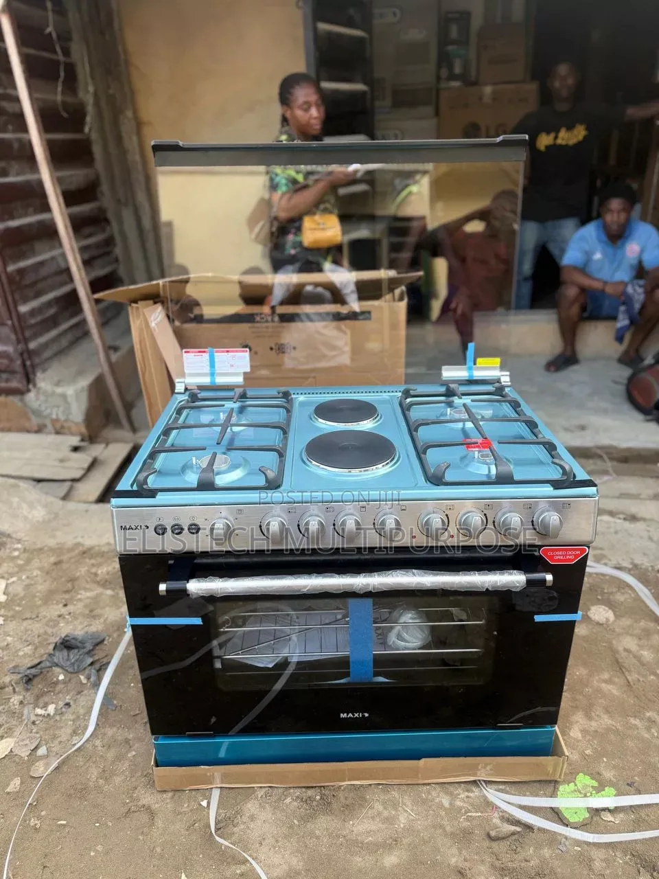 High-Performance Maxi 60cm X 90cm Gas Cooker (Model: Maxi 4+2