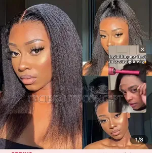 SDD 16 Inches 13x4 Yaki Hair