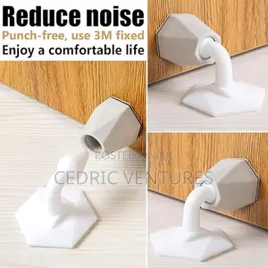 Non-Punch Silicone Door Stopper