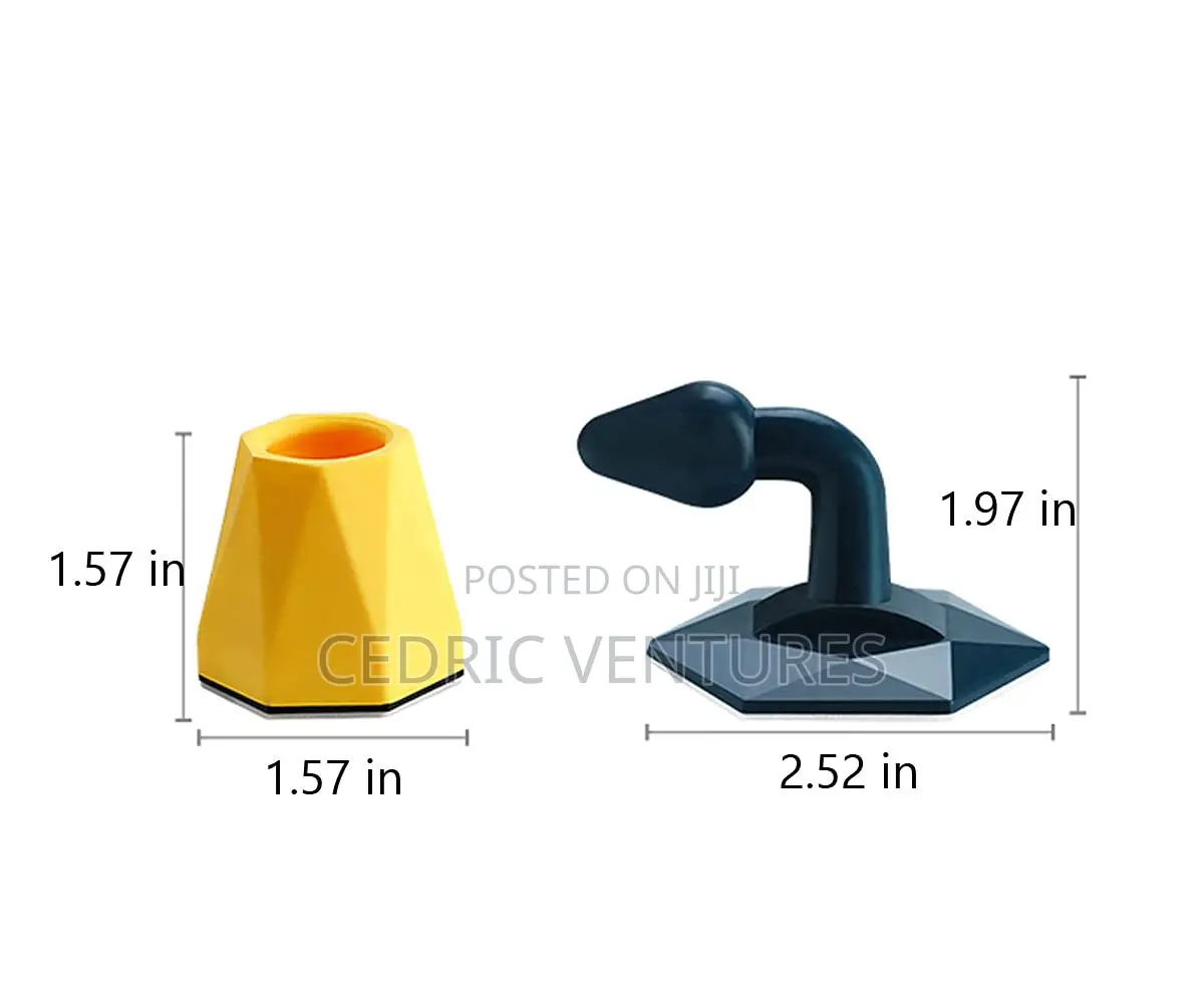 Non-Punch Silicone Door Stopper