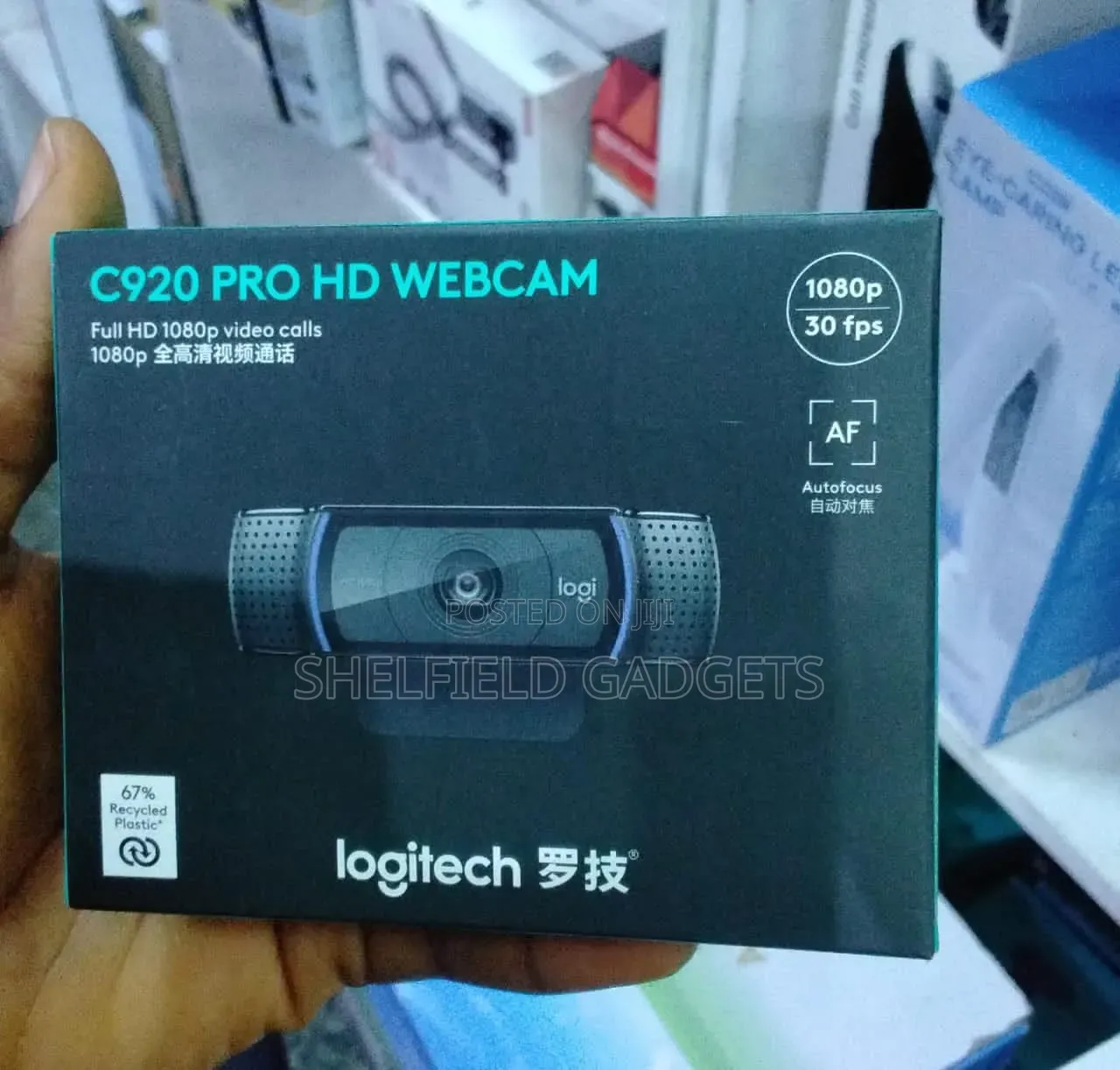 Logitech C920 Pro Hd Webcam.