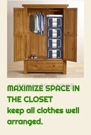 100liters Clothes and Beddings Storage Box With Zip