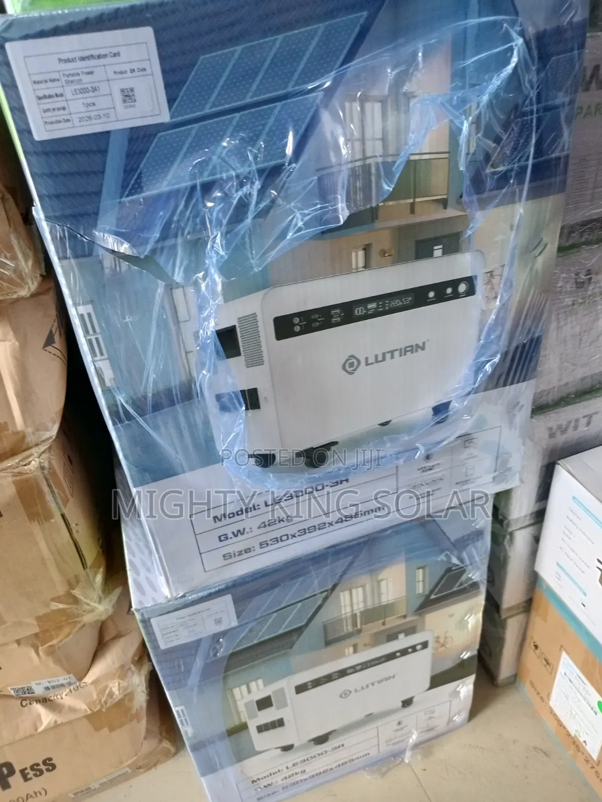 3000w Output Plus 3046kwh Lutian Solar Generator