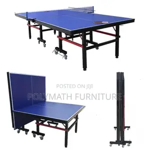 9ft Professional Foldable Tennis Table, Standard Size.