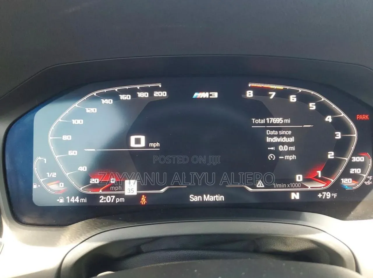BMW M3 2022 Blue