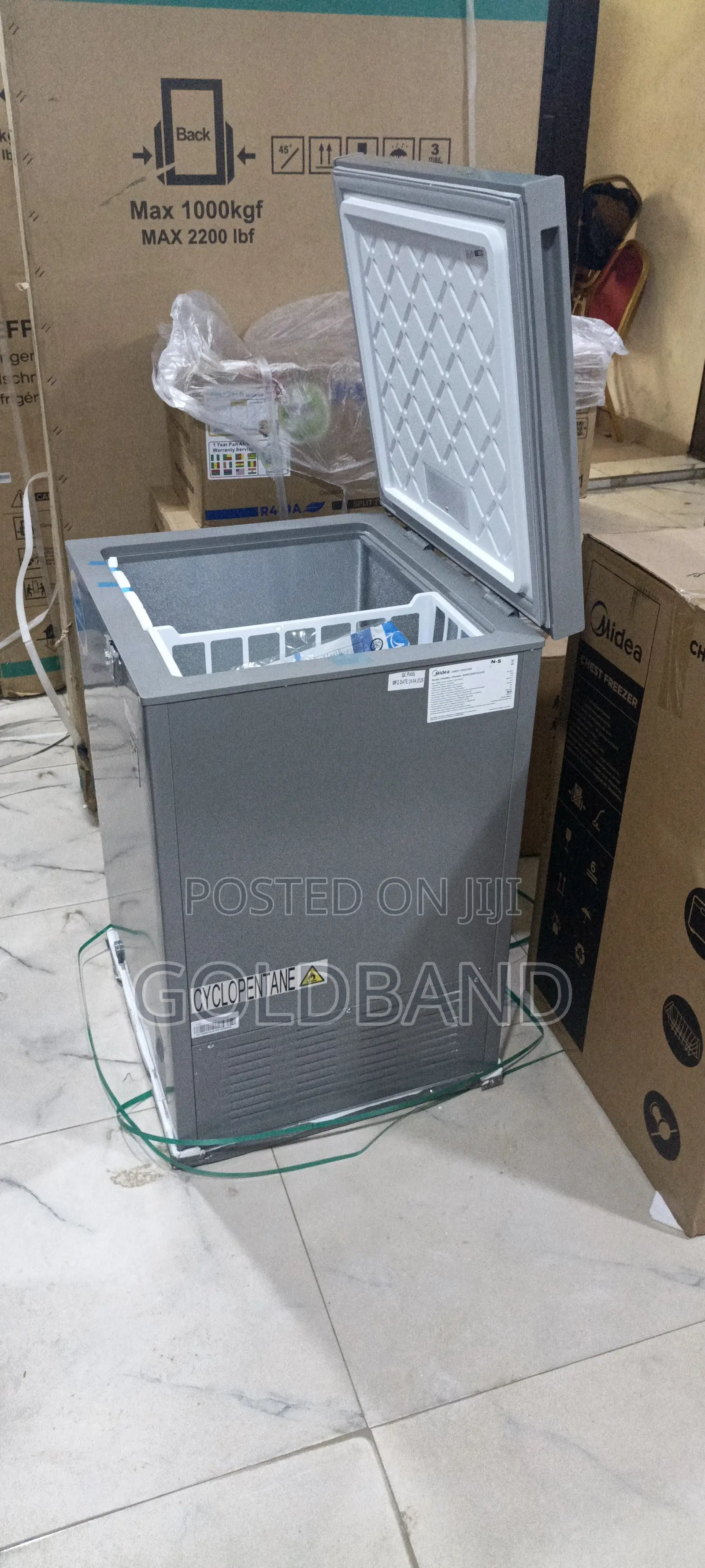 Midea Chest Freezer 142l Mdrc265fzg43d – Wide Voltage Support