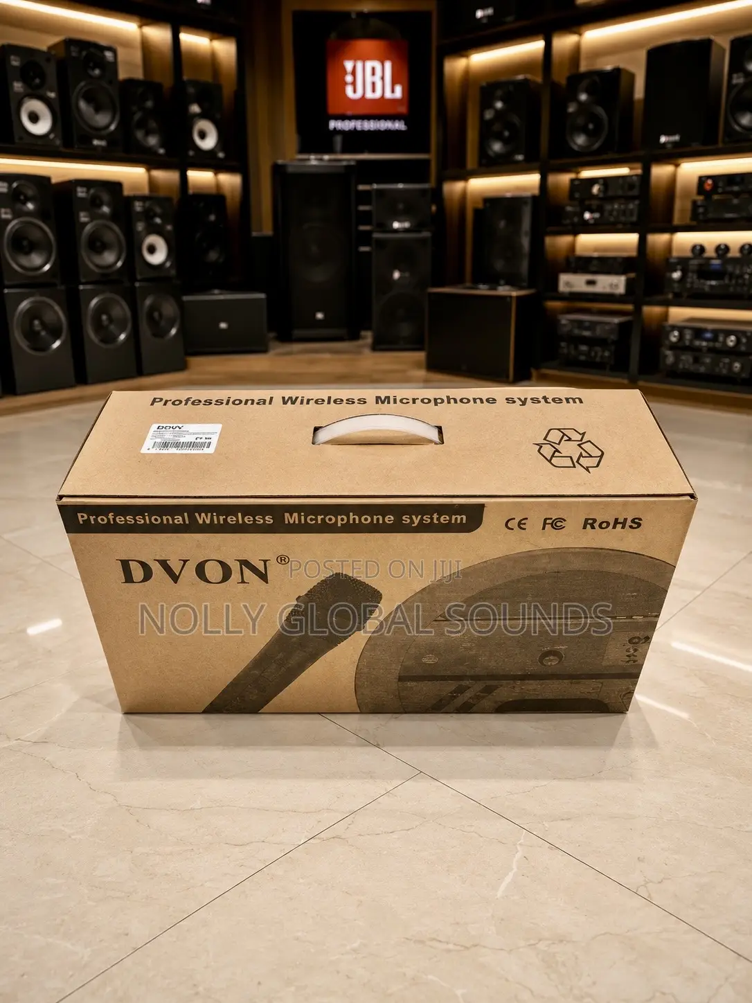 Dvon Wireless Microphone Act9090u
