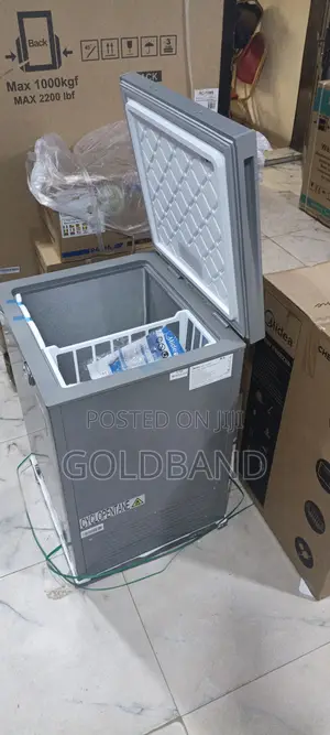 Midea Mdrc265fzg43d 142 Litres Grey Chest Freezer