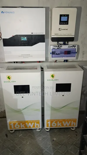 16kwh Ecolion Complete Installation With 11kva Inverter Hybrid