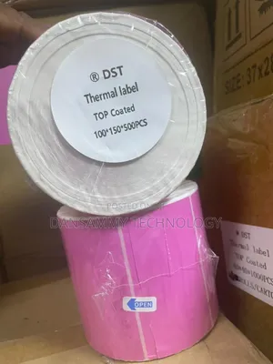 Pink 100*150mm by 500labels Direct Thermal