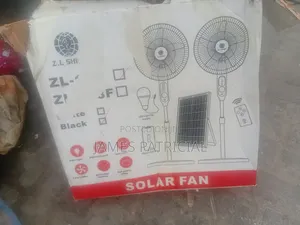 Rechargeable Solar Fan Brand New