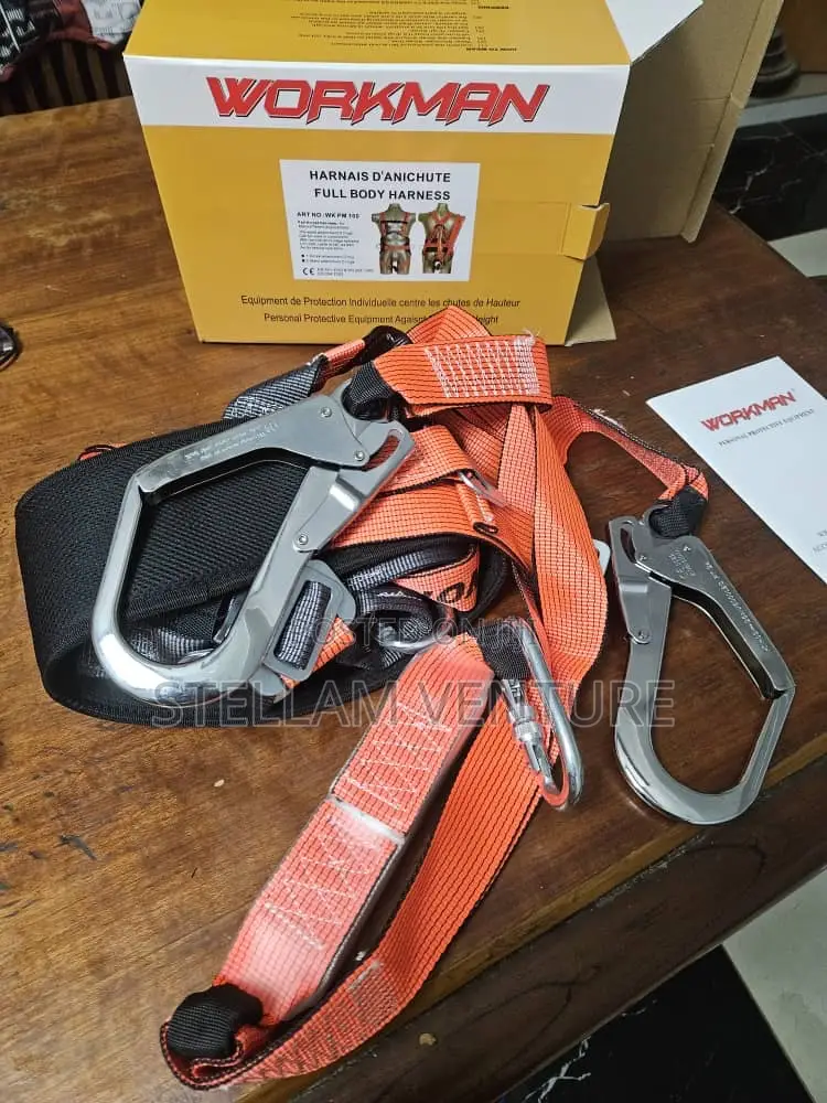Safety Harness Full Body Double Hook