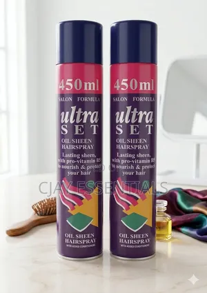 Ultraset Oil Sheen Hairspray (450ml)