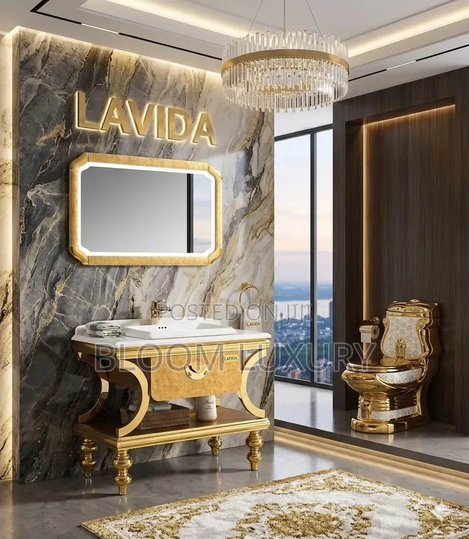 Bathroom or Dining Cabinet With Led Mirror