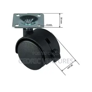Caster Wheels Roller With Brakes - 4pcs
