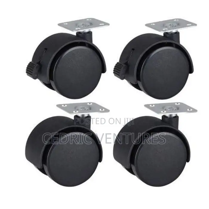 Caster Wheels Roller With Brakes - 4pcs