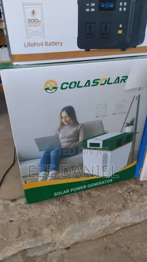 2,000watt And 1,500watt Solar Power Generator With 2 Panels Each