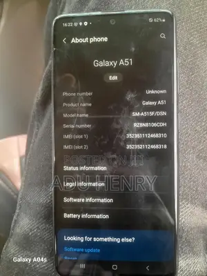 Samsung Galaxy A51 128 GB Gray