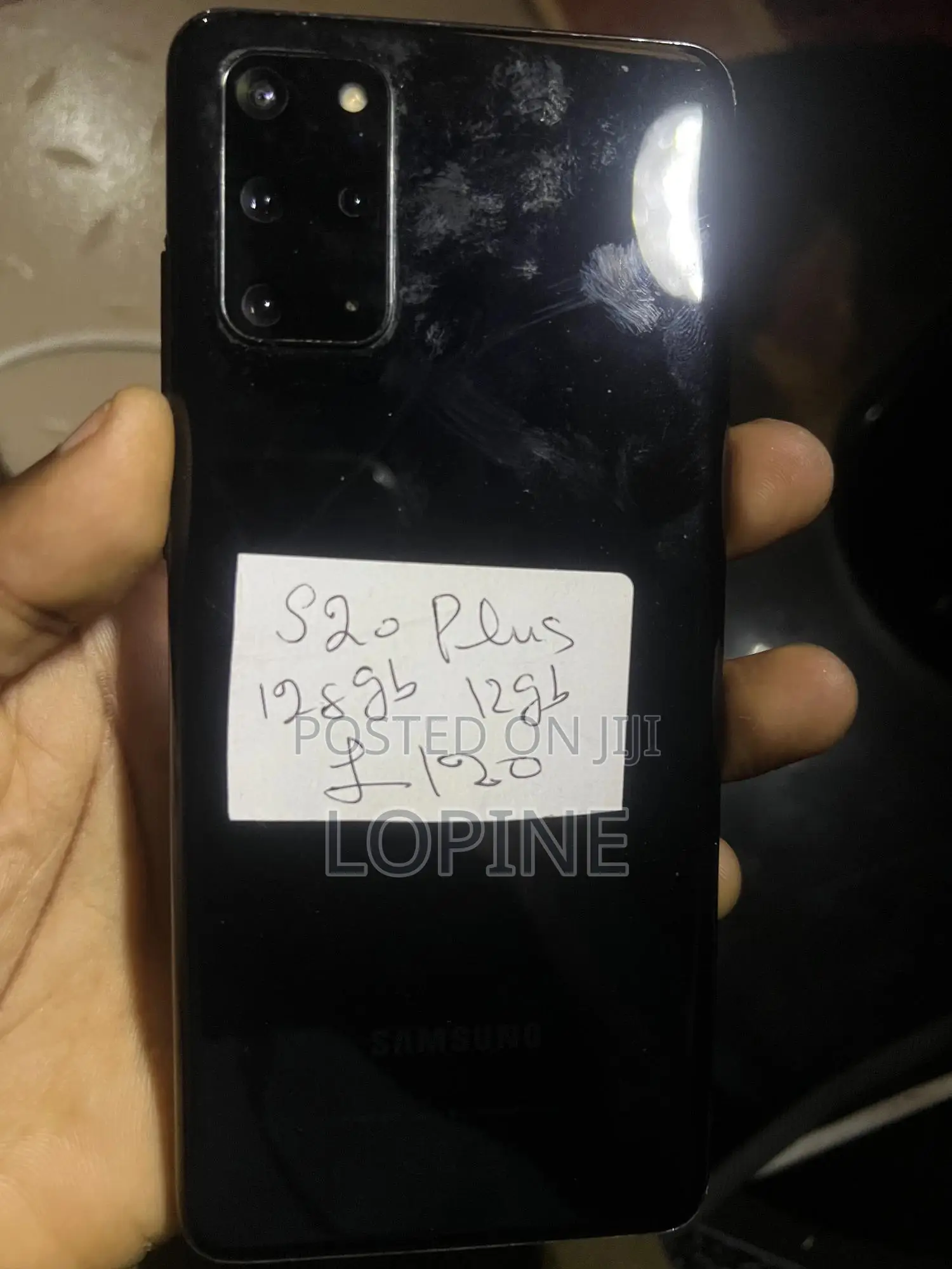 Samsung Galaxy S20+ 5G 128 GB Black