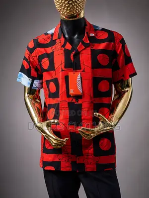 Modern Afro Geometric Shirt