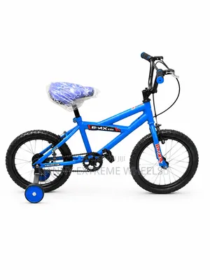 Blue Unisex Exreme Kids Bike>Neat Chasis and New Brakes<