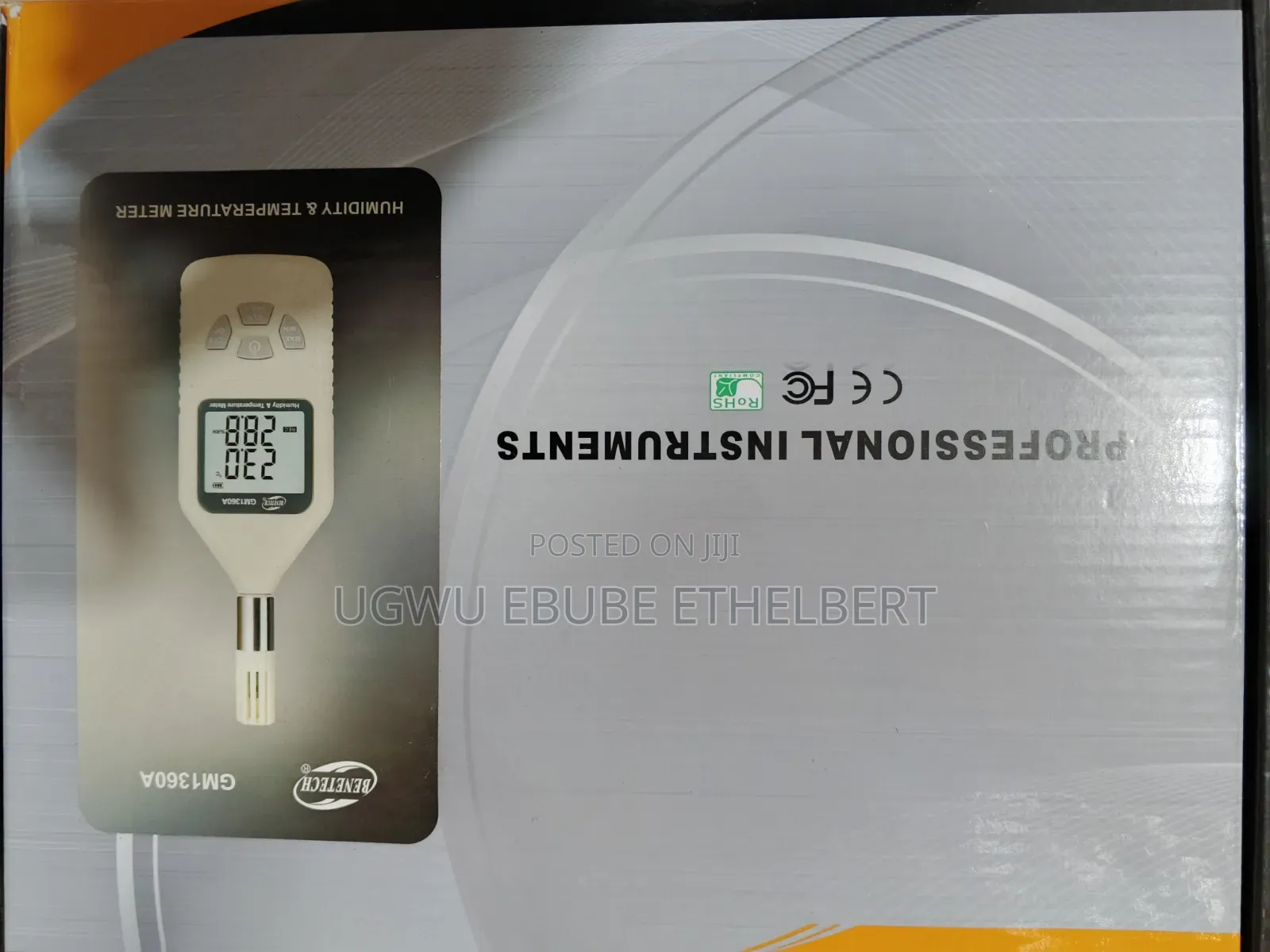 Humidity and Temperature Meter