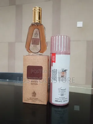 Atheer Brown Edition Perfume Smart Collection No. 387 Deodorant Set