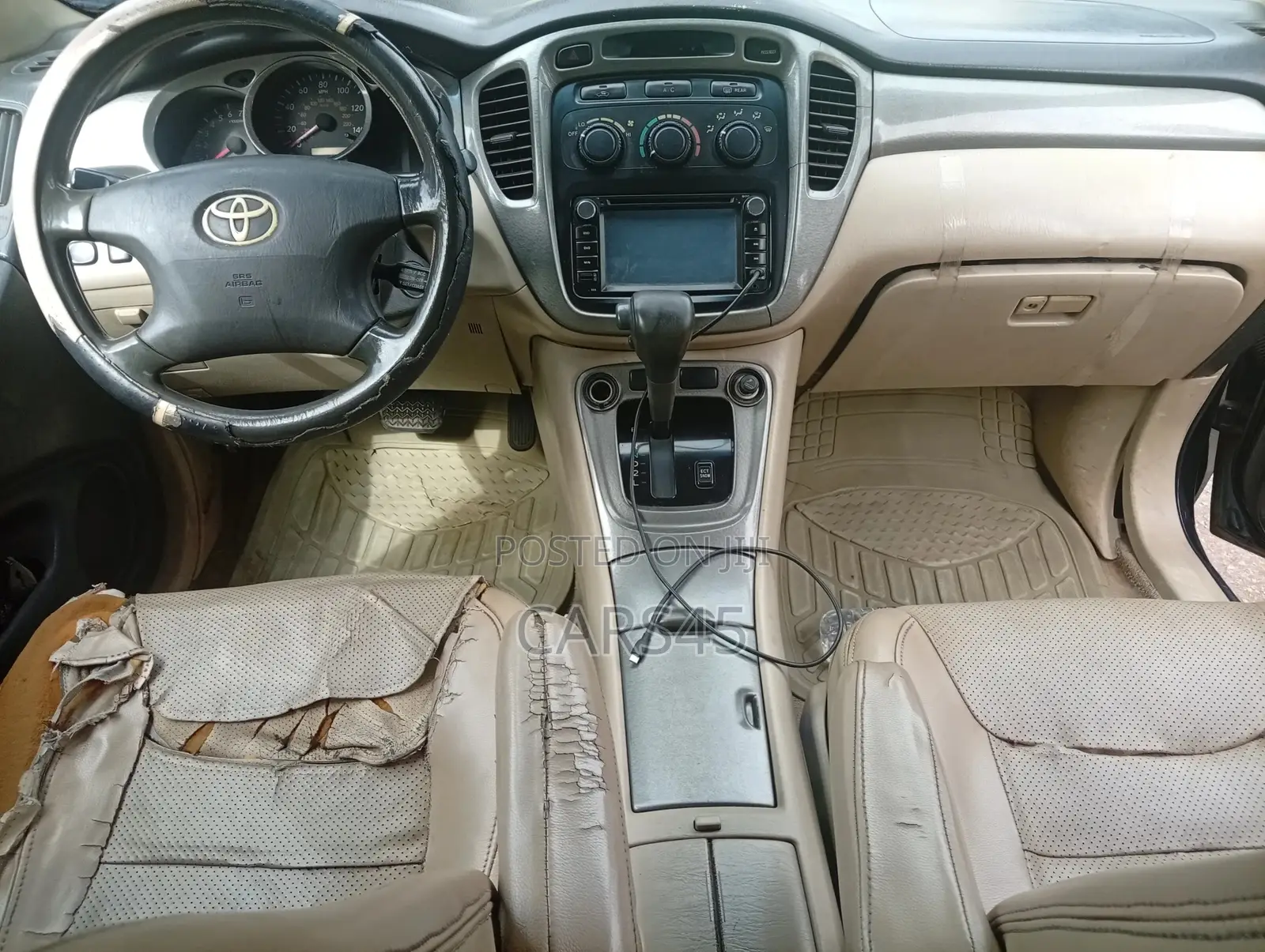 Toyota Highlander 2003 Black