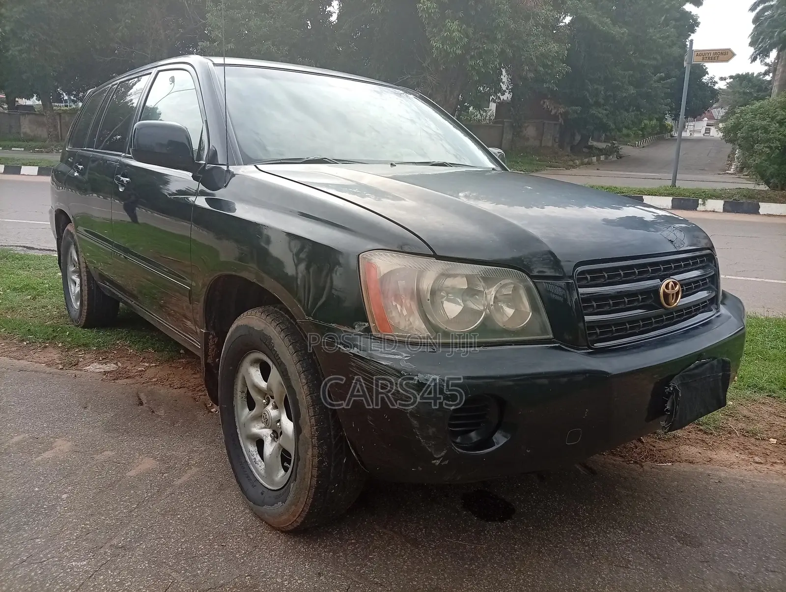 Toyota Highlander 2003 Black