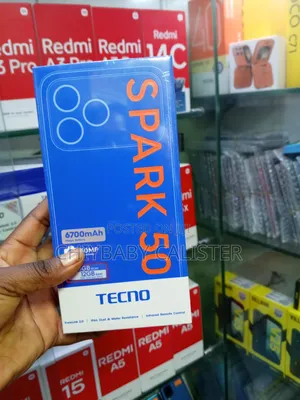 New Tecno Spark 50 128 GB Gray