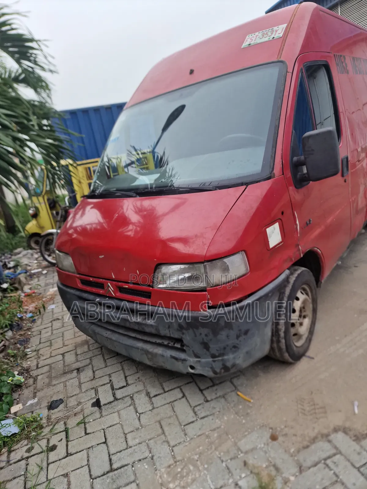 Citroen Jumper 2011 Red