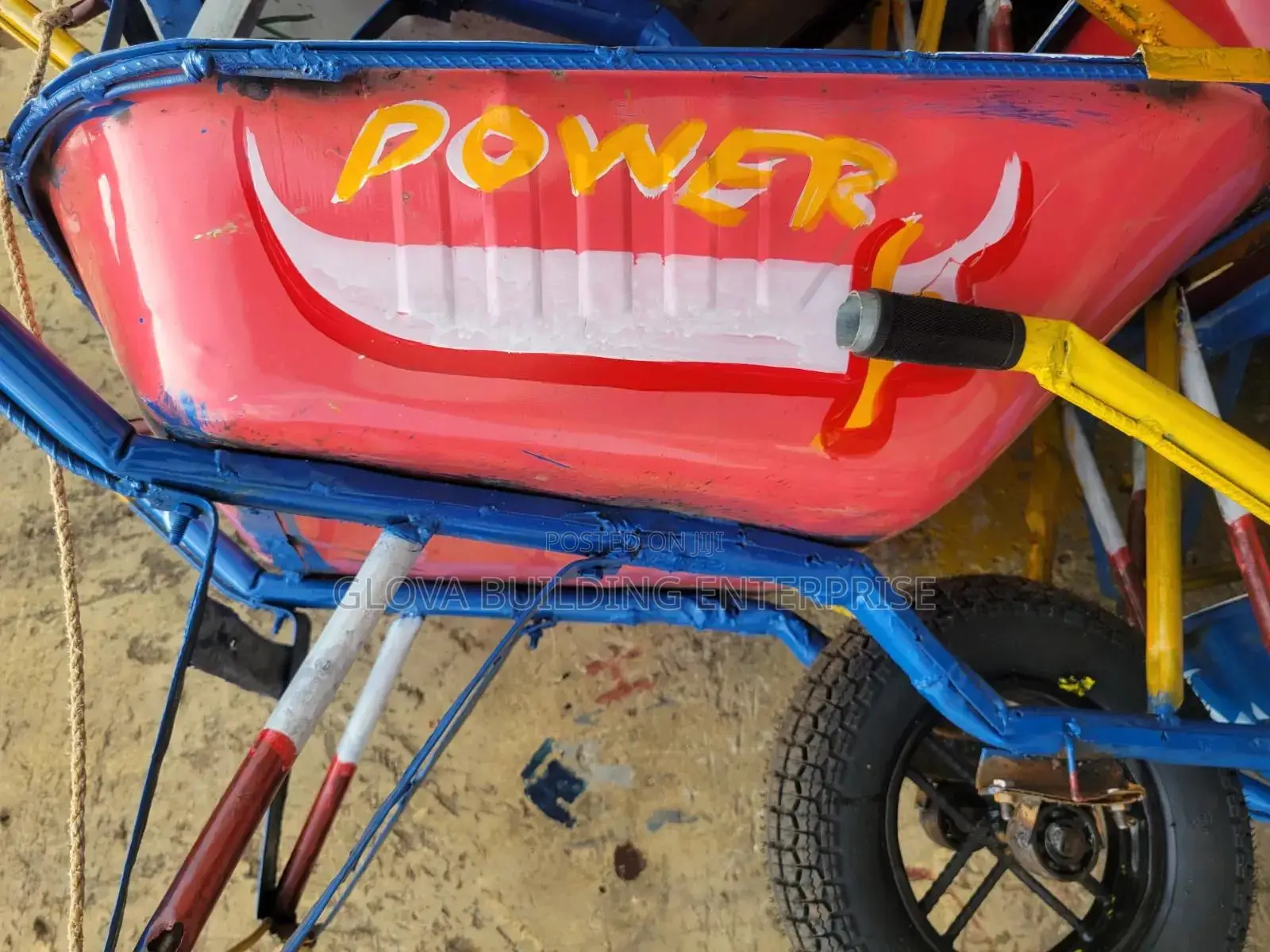 Heavy-Duty Wheelbarrow