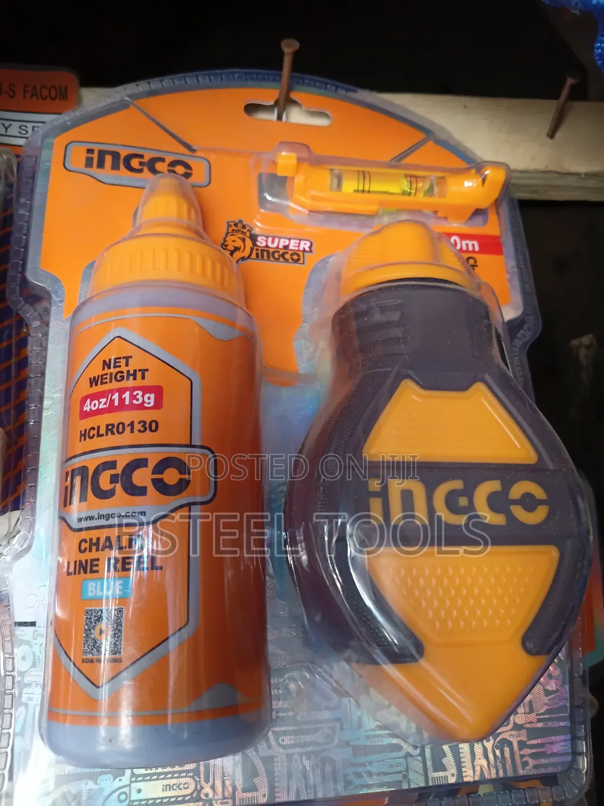 Ingco Blue Line – Professional Chalk Line Tool